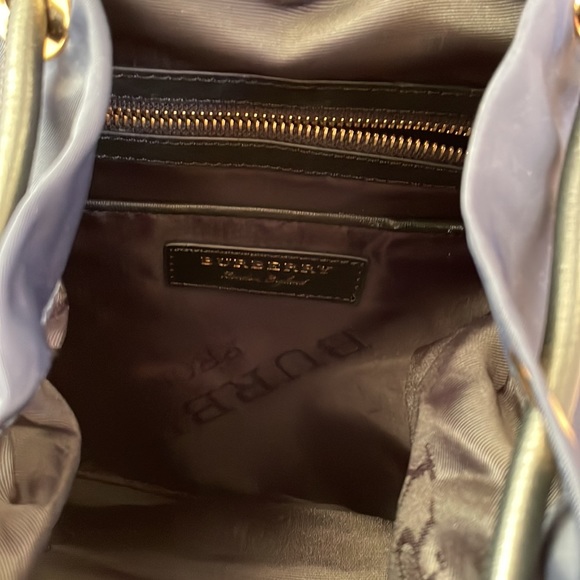 Authentic Burberry Navy rucksack backpack - Picture 5 of 7